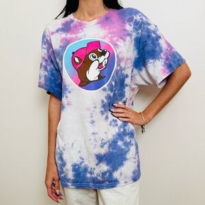 Vintage Buc-ees Tie Dye Shirt  “Take Me To Buc-ees” Graphic Print